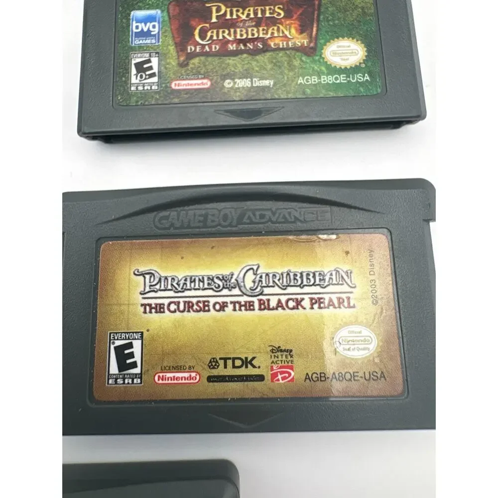 Game Boy Advance Movie Game Lot Pirates Kong Narnia ET GBA Authentic Tested